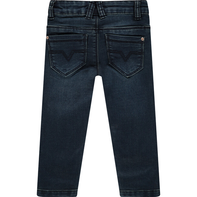 Denim Pants, Navy - Jeans - 2