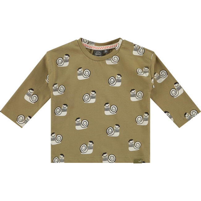 French Snails Long Sleeve T-Shirt, Print