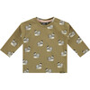 French Snails Long Sleeve T-Shirt, Print - T-Shirts - 1 - thumbnail