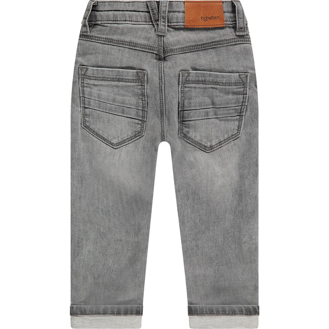 Denim Pants, Grey - Jeans - 2