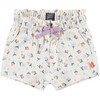 All Over Print Flowers Short, Print - Shorts - 1 - thumbnail