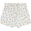 All Over Print Flowers Short, Print - Shorts - 2