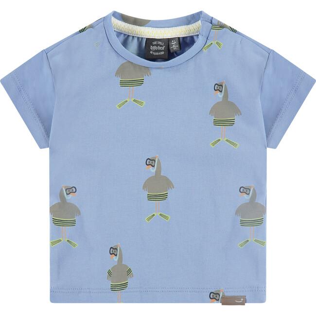 Summer Bird Short Sleeve T-Shirt, Print