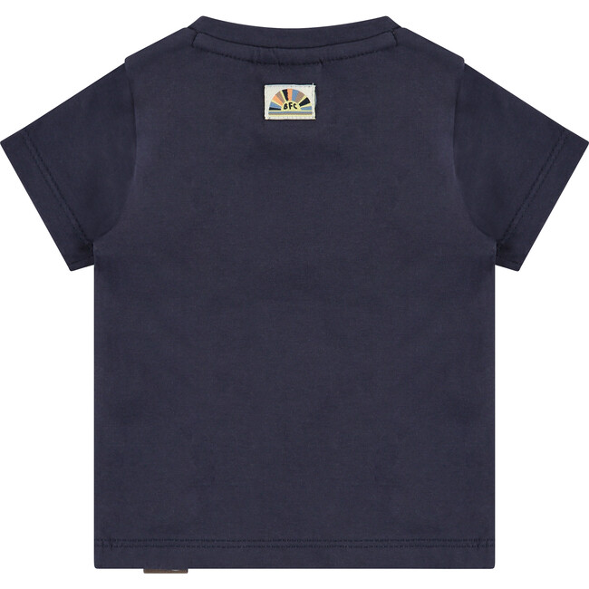 Summer Hippo Short Sleeve T-Shirt, Brown - T-Shirts - 2
