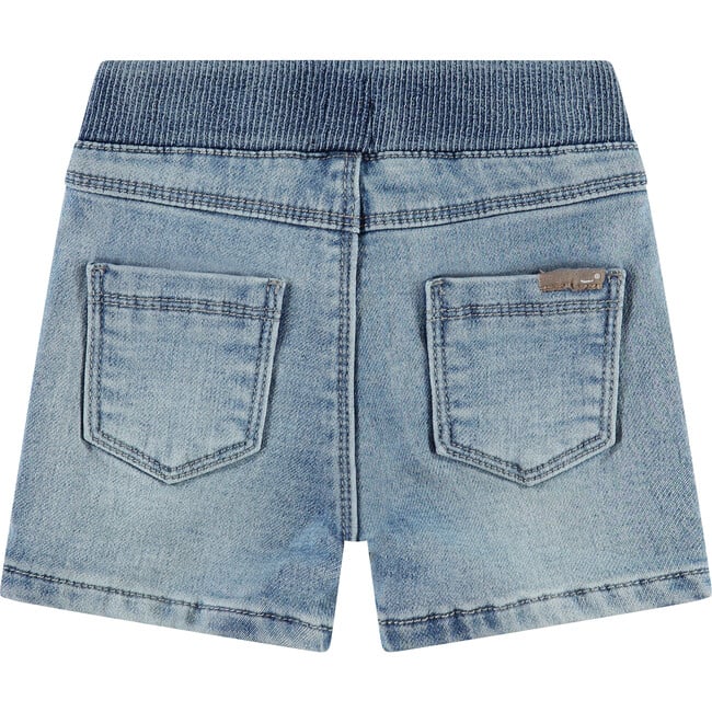 Denim Shorts, Blue - Shorts - 2