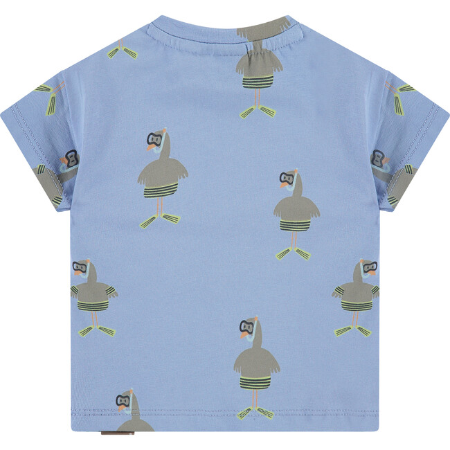 Summer Bird Short Sleeve T-Shirt, Print - T-Shirts - 2