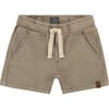 Shorts with Drawstring, Brown - Shorts - 1 - thumbnail