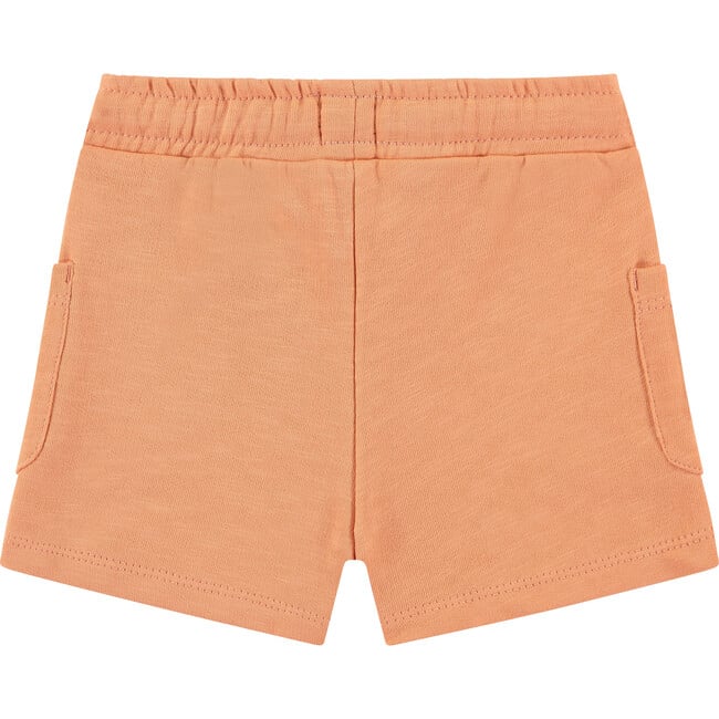 Sweatshorts with Side Pockets, Orange - Shorts - 2