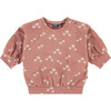 Shell Printed Sweatshirt, Pink - Sweatshirts - 1 - thumbnail