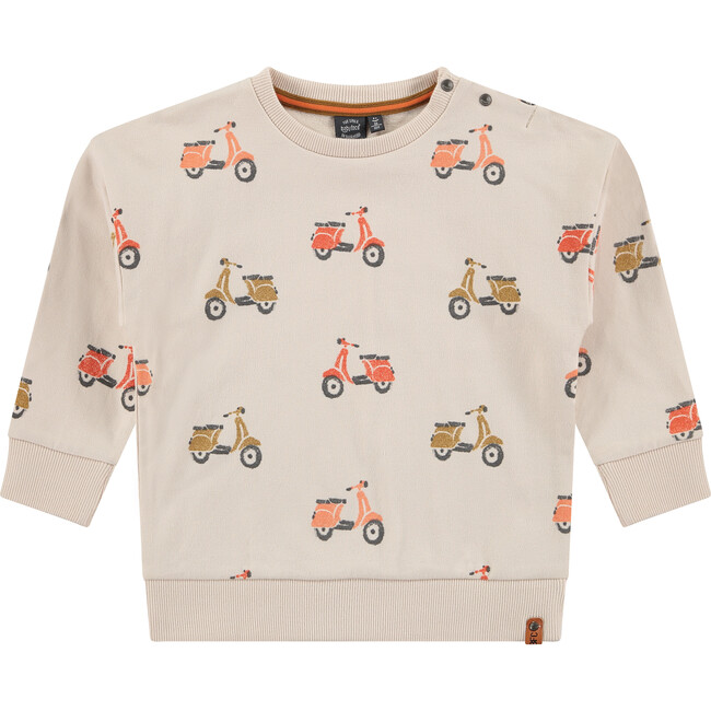 Vespa Print Sweatshirt, Print - Sweatshirts - 1