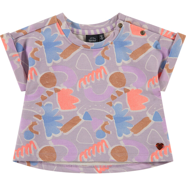 Short Sleeve Sweatshirt, Print