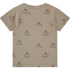 Snorkling Hippo Short Sleeve T-Shirt, Print - T-Shirts - 2