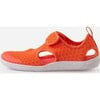 Kids Rantaan Barefoot Velcro Sandals, Red Orange - Sandals - 2