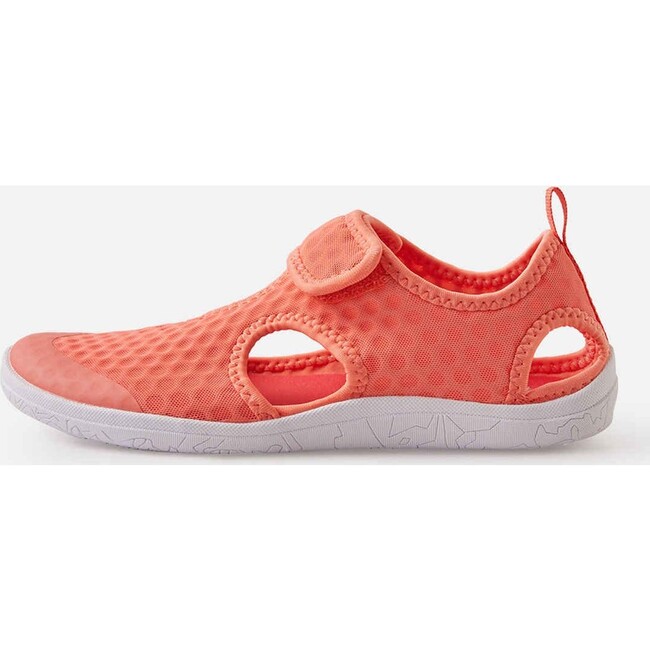 Kids Rantaan Barefoot Velcro Sandals, Misty Red - Sandals - 2