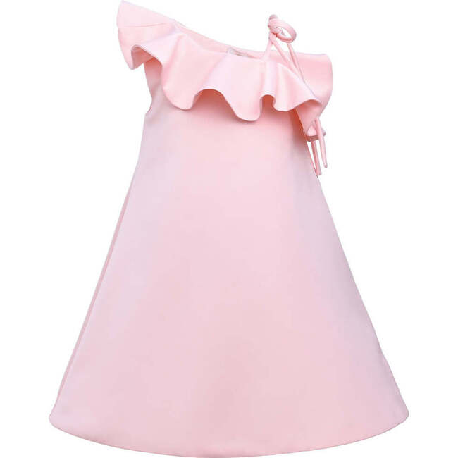 Petulla Off Shoulder Ruffle Dress, Pink