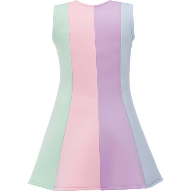 Sophie Rainbow Striped Dress, Multicolor - Dresses - 5