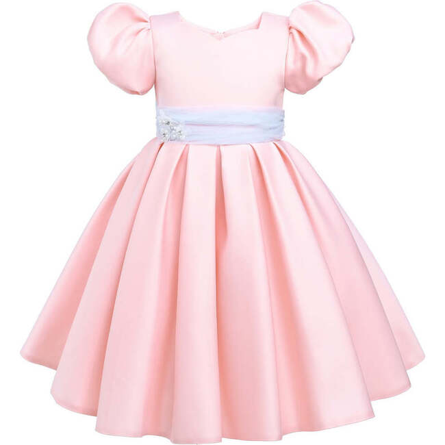 Easton Teacup Belt Dress, Pink