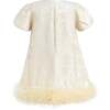 Teacup Frill Dress, Champagne - Dresses - 2