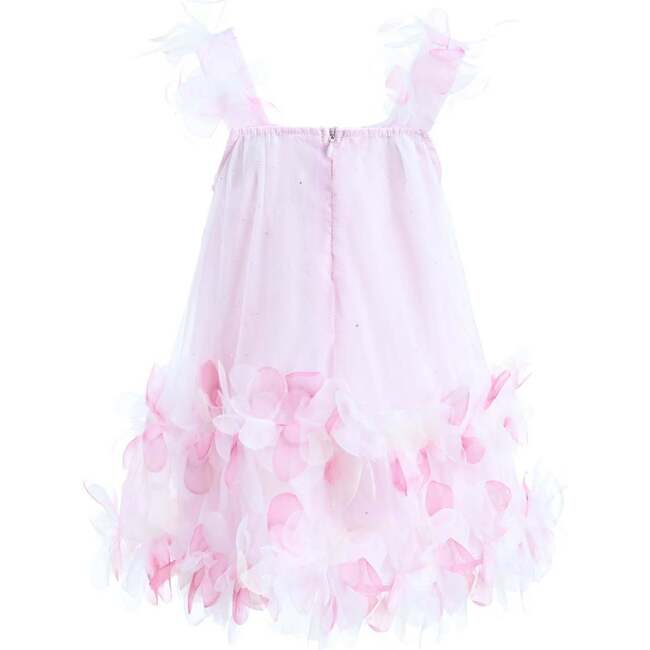 Bubblegum Ruffle Dress, Pink - Dresses - 2