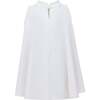 Ava Sleeveless Bow Dress, White - Dresses - 7