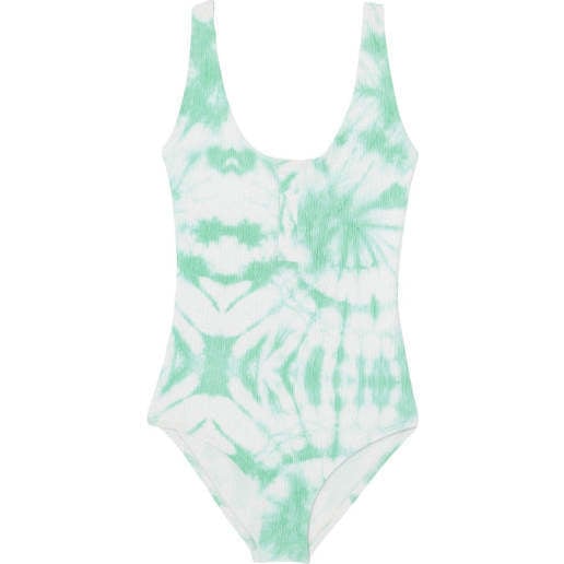 Teens Taha Tie-Dye One-Piece Swimsuit, Green