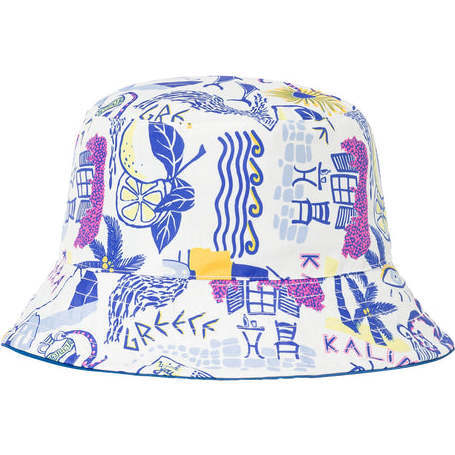 Boys Paros UV Protection Bob Hat, Greek Pattern