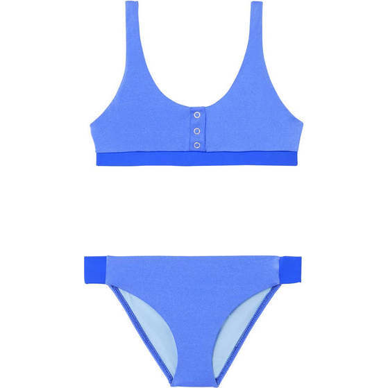 Acapulco UPF50+ 2-Piece Bikini, Azur Blue - Two Pieces - 1