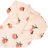 Zippered Footie, Peach - Footie Pajamas - 4