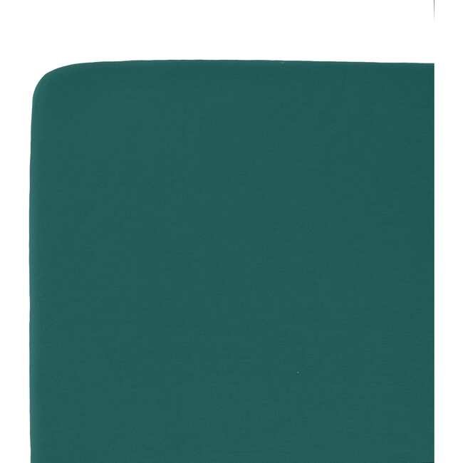 Crib Sheet in Emerald, Emerald - Crib Sheets - 2