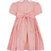 Coral Nella Smocked Dress, Orange - Dresses - 2