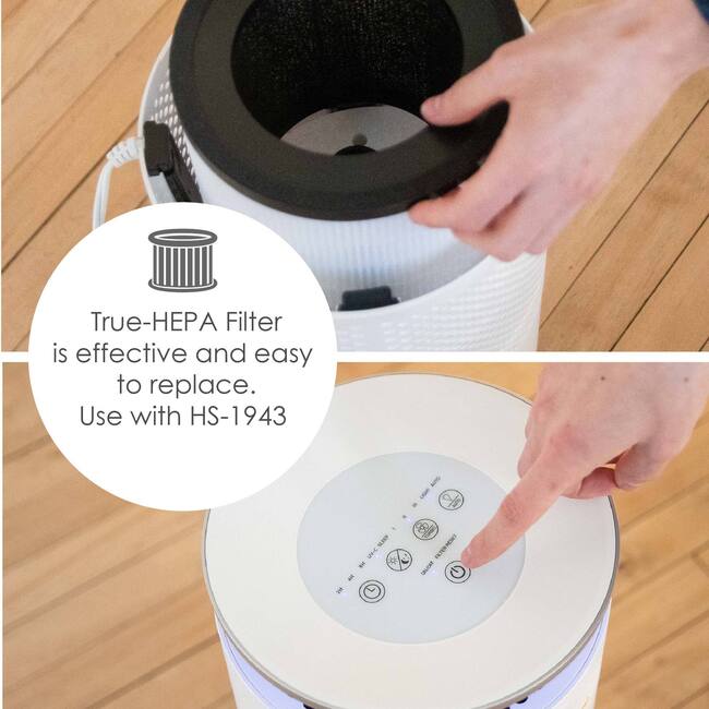 True-HEPA Tower Air Purifier - Humidifiers - 6