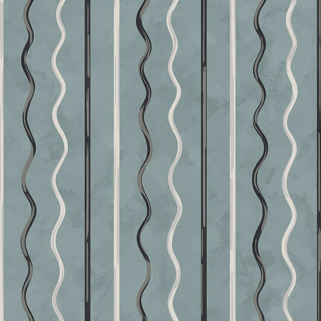 Affogato 10-Yard Wallpaper, Blue Gray - Wallpaper - 5