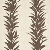 White Lotus 10-Yard Wallpaper, Cocoa - Wallpaper - 9