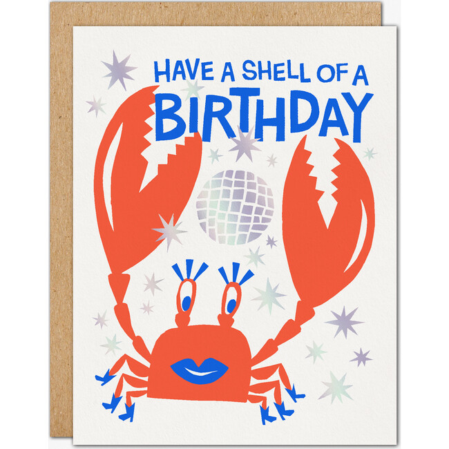 Shell of a Birthday Foil Card