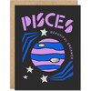 Pisces Foil Birthday Card - Paper Goods - 1 - thumbnail