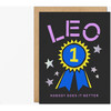 Leo Foil Birthday Card - Paper Goods - 1 - thumbnail