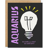 Aquarius Foil Birthday Card - Paper Goods - 1 - thumbnail