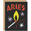 Aries Foil Birthday Card - Paper Goods - 1 - thumbnail