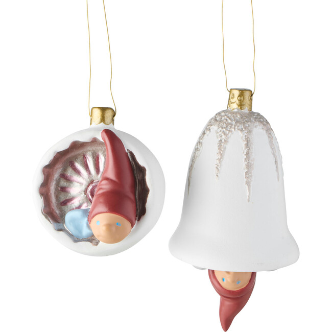 Playful Elf Ornaments