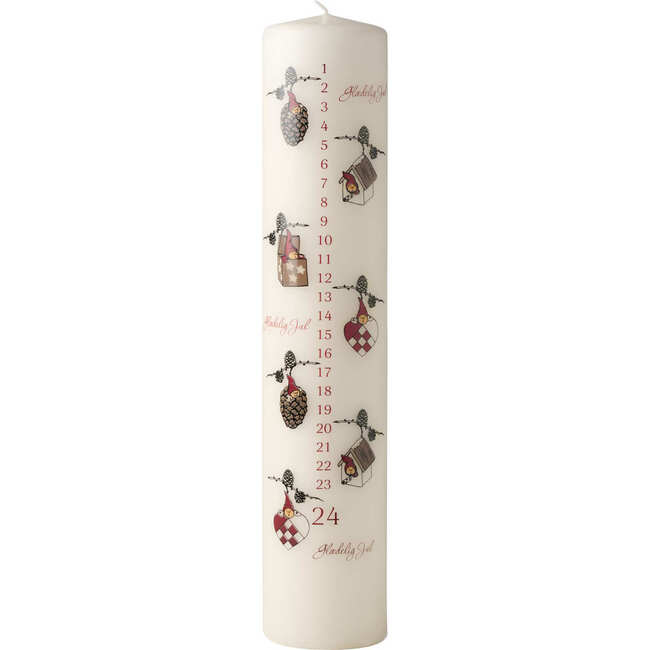 Nisserik Advent Candle, Ivory