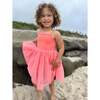 Kaia Spaghetti Strap Tutu Dress, Coral - Dresses - 2