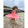 Kaia Spaghetti Strap Tutu Dress, Coral - Dresses - 3