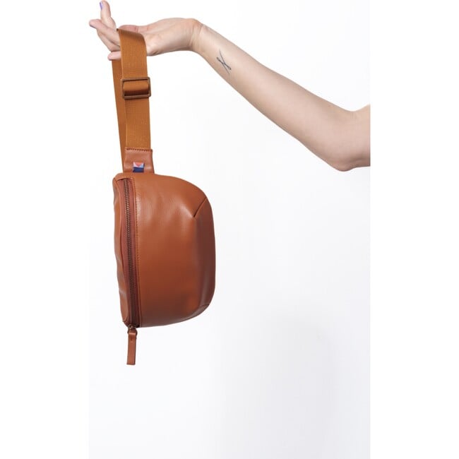 Kibou Mini Vegan Leather - Brown - Bags - 5