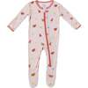 Zippered Footie, Watermelon - Footie Pajamas - 1 - thumbnail