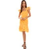 Women's Bianca Smocked Bodice Dress, Sunset - Dresses - 1 - thumbnail