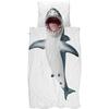 Shark Photo Print Duvet Set, Multicolor - Duvet Sets - 1 - thumbnail