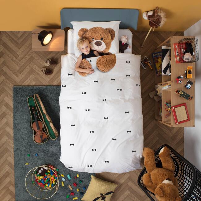 Teddy Photo Print Duvet Set, Multicolor - Duvet Sets - 2