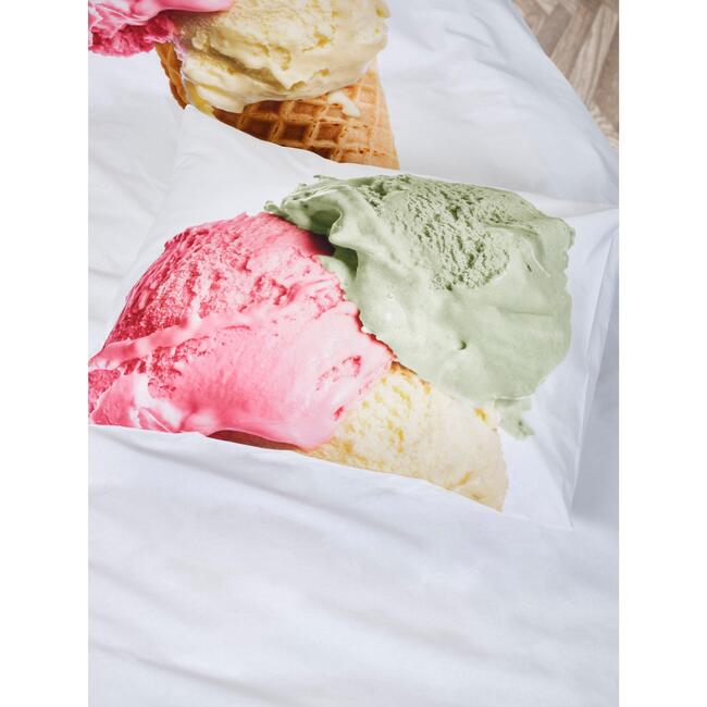 Icecream Photo Print Duvet Set, Multicolor - Duvet Sets - 5