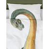 Dino Bronto Photo Print Duvet Set, Green - Duvet Sets - 3