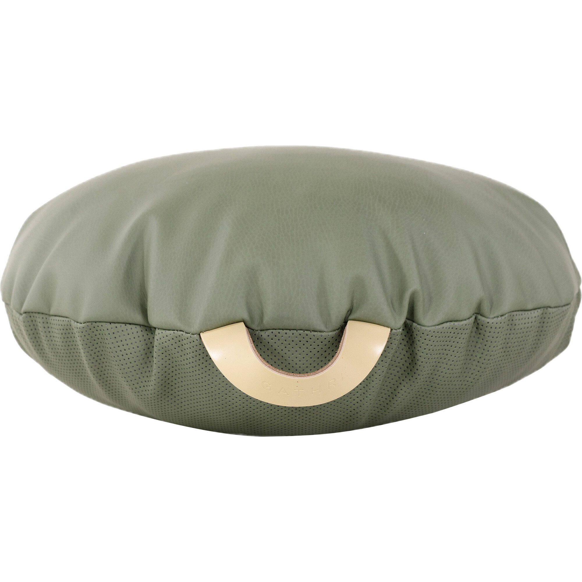 Mini Circle Floor Cushion, Thyme - Kids Seating - 1